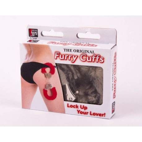 debra/bondage/metal-handcuff-with-plush-zebra