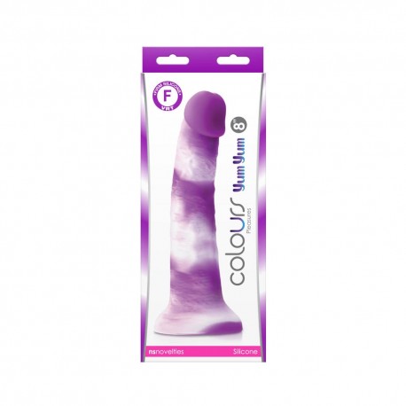 debra/dildo/colours-pleasures-yum-yum-8-dildo-purple