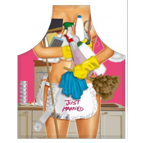 debra/party-gifts/just-married-domestic-works-woman-apron