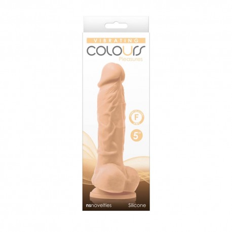 debra/realistic-vibrators/colours-pleasures-vibrating-5-dildo-white