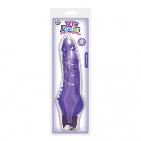 debra/realistic-vibrators/jelly-rancher-8-inch-vibrating-massager-purple