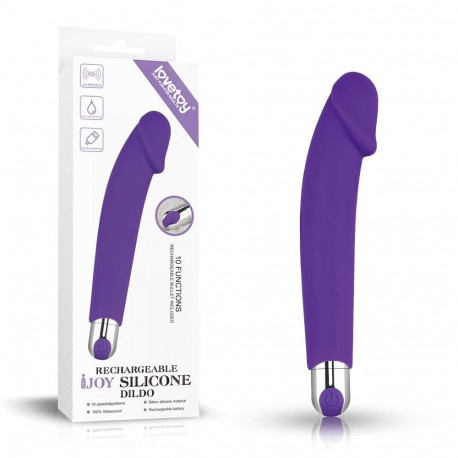 debra/realistic-vibrators/rechargeable-ijoy-silicone-dildo-purple
