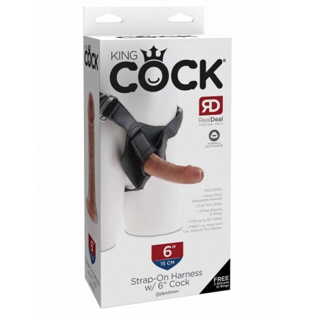 debra/strapon/king-cock-strap-on-harness-6-inch-tan